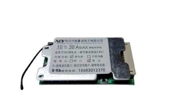 BMS_10S_36V_2 BMS Batería Li-ion 10S 30A 36V con función de balanceo