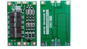 Módulo BMS Batería Li-ion 3S 60A 11.1V con función de balanceo