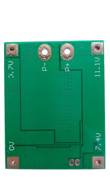 Módulo BMS Batería Li-ion 3S 25A 11.1V sin función de balanceo