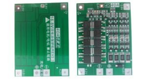 Módulo BMS Batería Li-ion 4S 40A 14.8V con función de balanceo