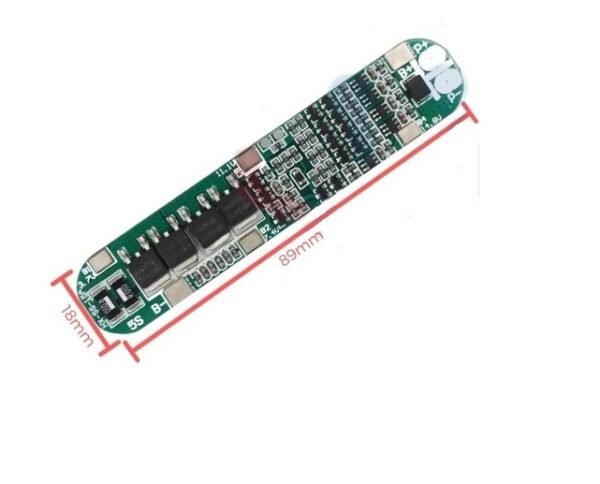 BMS_5S_15.8v_3 Módulo BMS Batería Li-ion 5S 15A 18.5V sin función de balanceo