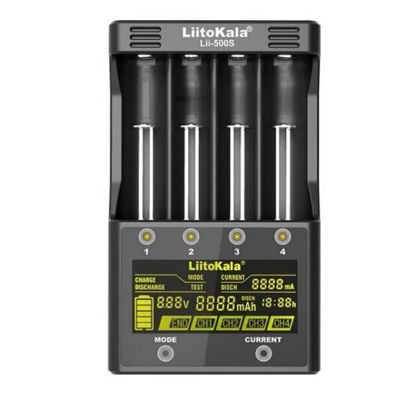 Cargador Baterías Liitokala Lii-500S
