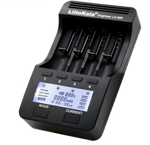 Cargador Baterías Liitokala Lii-500