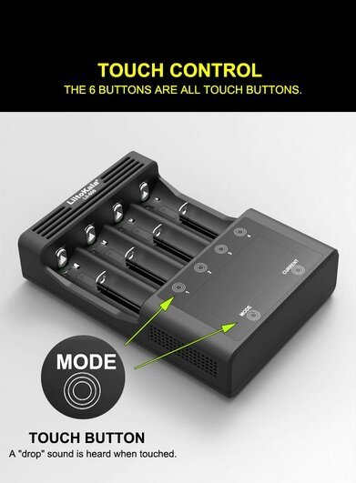 Cargador Baterías Liitokala Lii-600