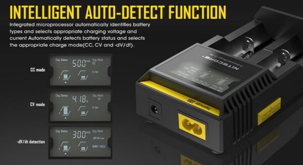 Cargador Universal Baterías Nitecore D2