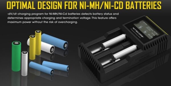 Cargador Universal Baterías Nitecore D2