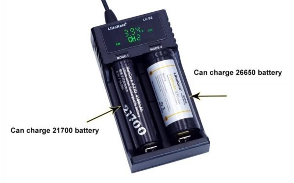 Cargador_S2_Liitokala_4 Cargador Baterías Liitokala Lii-S2