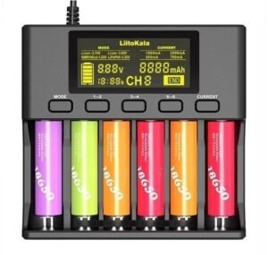 Cargador Baterías Liitokala Lii-S6