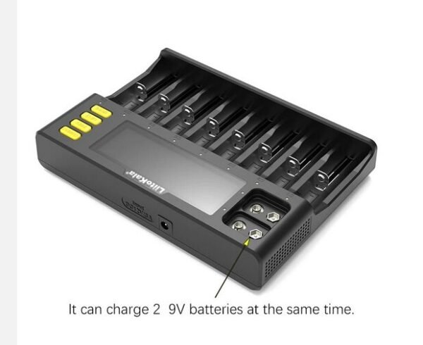 Cargador_S8_Liitokala_6 Cargador Baterías Liitokala Lii-S8