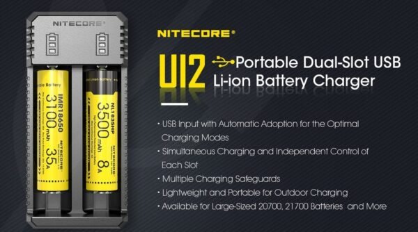 Cargador de Baterías Nitecore UI2