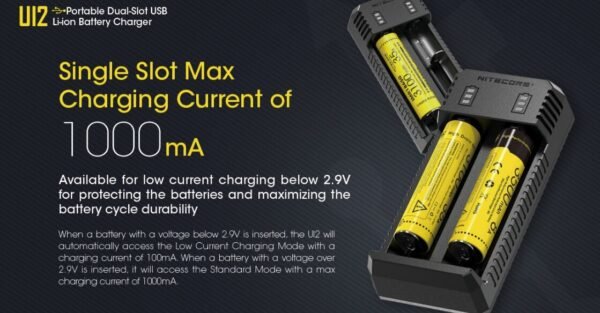 Cargador de Baterías Nitecore UI2