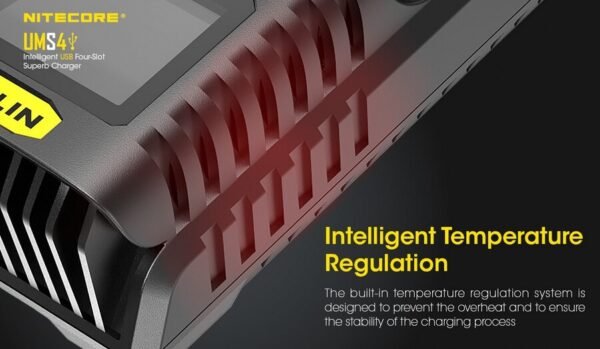 Cargador Universal Baterías Nitecore UMS4