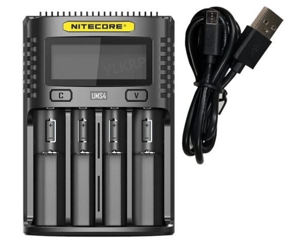 Cargador Universal Baterías Nitecore UMS4