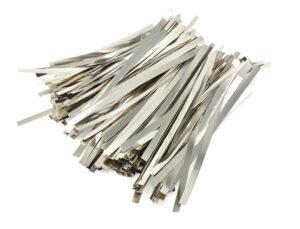 Tira de Acero Niquelado Sencillo(1P) x 10cm x 100uds