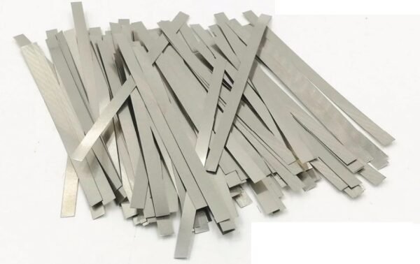 img15 Tira de Acero Niquelado Sencillo(1P) x 10cm x 100uds