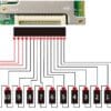 BMS Batería Li-ion 7S-14S con Bluetooth