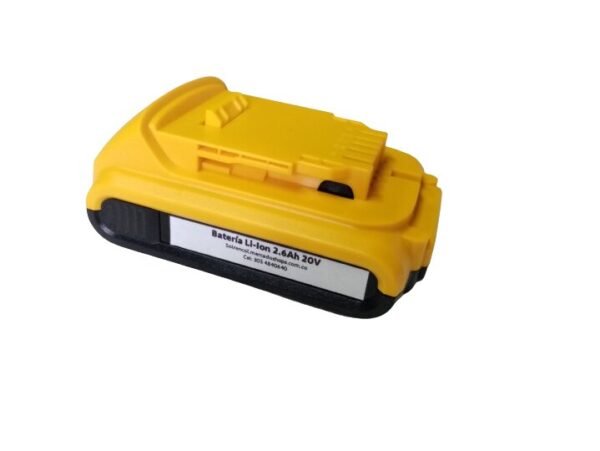 Batería_DEWALT_2.6ah_2 Batería Litio 20V 2.6 Ah para Herramientas Dewalt