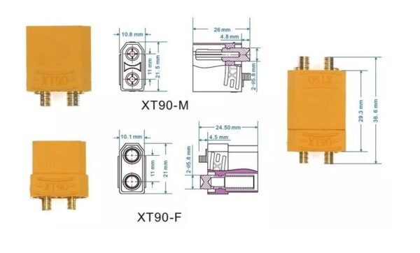 Conector XT90