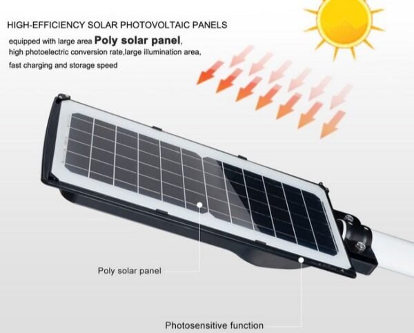 Lámpara Solar Led All In One con Sensor de Movimiento