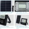 Reflector Solar Led con Control Remoto