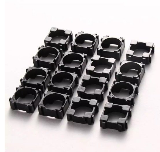 Soporte Cilíndrico para Batería Litio 18650