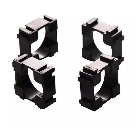 Soporte Cilíndrico para Batería Litio 18650