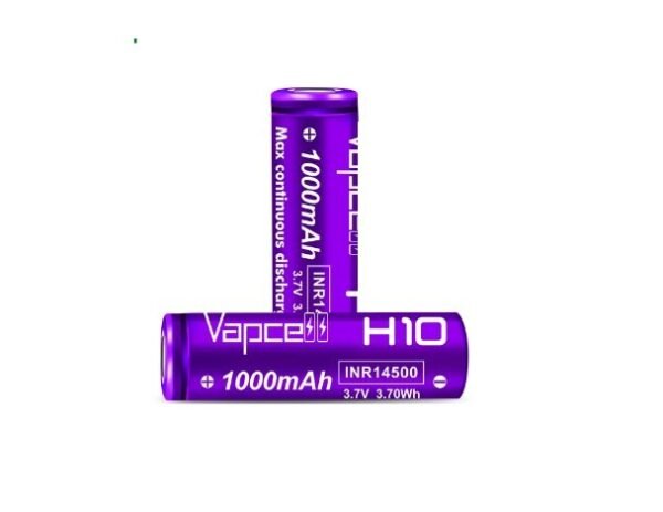 Bateria_litio_14500_2 Batería Recargable de Ion Litio Vapcell H10 1000mAh