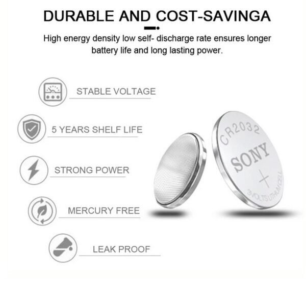 Pila_litio_CR2032_2 Pila de Litio SONY CR2032