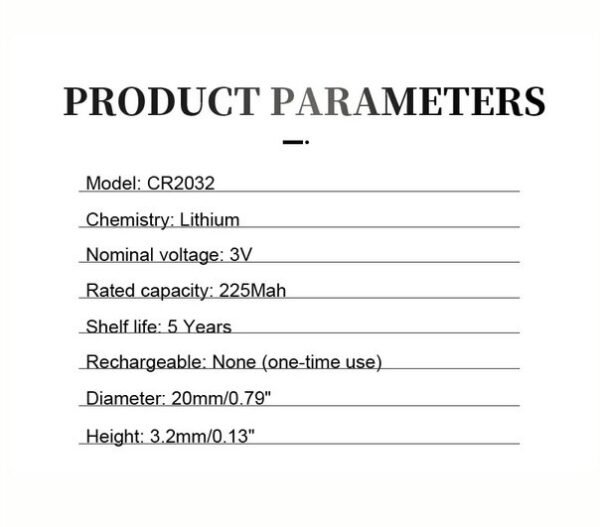 Pila_litio_CR2032_5 Pila de Litio SONY CR2032