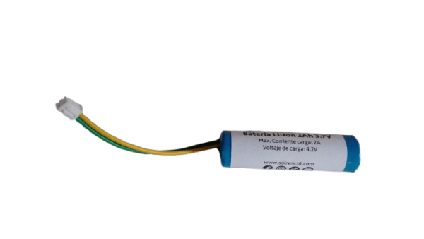 Batería Li-ion 2Ah 3.7V