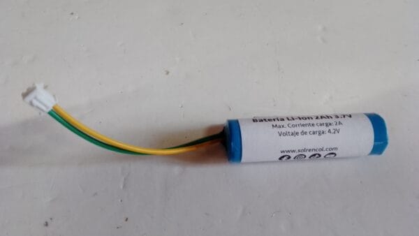 Batería Li-ion 2Ah 3.7V