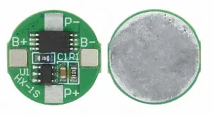 BMS_1S_2A_1 Módulo BMS Batería Li-ion 1S 2.5A 3.7V