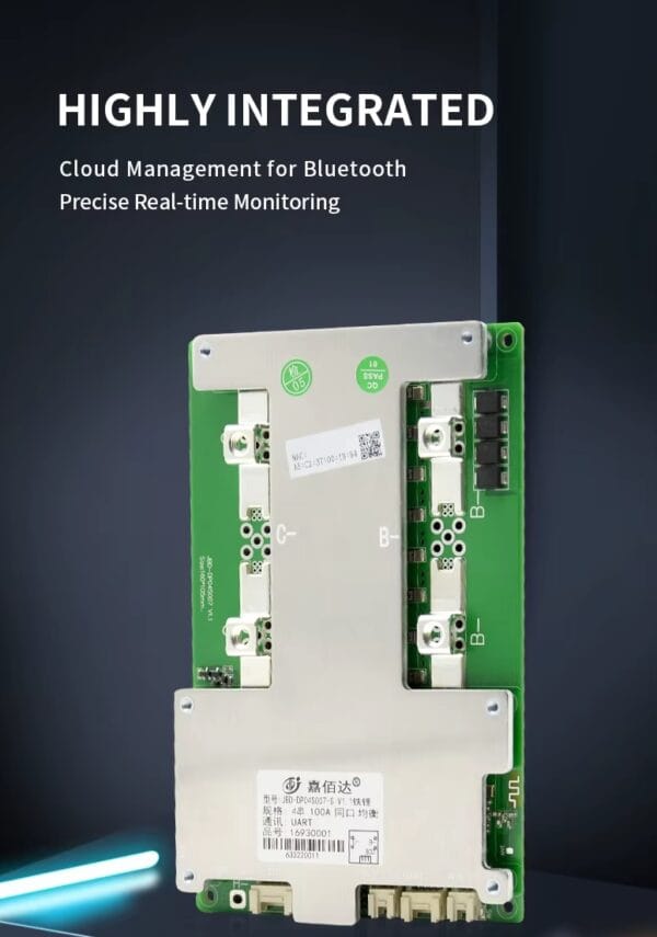 BMS Batería Li-ion 3S-4S con Bluetooth